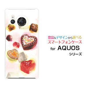 AQUOS R8 [SH-52D]ANIX A[GCgdocomoIWi fUCX}z Jo[ P[X n[h TPU \tg P[XSweets time `R[g