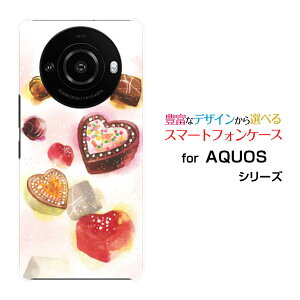AQUOS R8 pro [SH-51D]ANIX A[GCg vdocomo SoftBankIWi fUCX}z Jo[ P[X n[h TPU \tg P[XSweets time `R[g