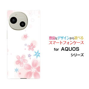 AQUOS R9 ANIX A[iC[SH-51E]docomo SoftBankIWi fUCX}z Jo[ P[X n[h TPU \tg P[XPastel Flower type004