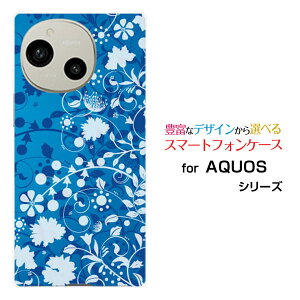 AQUOS R10 [SH-51F]ANIX A[edocomo SoftBankX}z Jo[ P[X n[h TPU \tg P[XFlower Garden (u[)