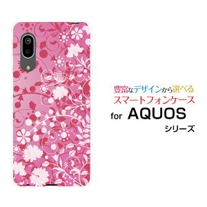 AQUOS sense3 lite�A�N�I�X �Z���X�X���[ ���C�g�y�V���o�C���I���W�i�� �f�U�C���X�}�z �J�o�[ �P�[�X �n�[�h TPU �\�t�g �P�[�XFlower Garden (�s���N)