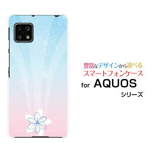 AQUOS sense4 liteANIX ZX tH[ CgyVoCIWi fUCX}z Jo[ P[X n[h TPU \tg P[XPastel Flower type005