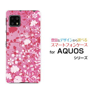 AQUOS sense4 liteANIX ZX tH[ CgyVoCIWi fUCX}z Jo[ P[X n[h TPU \tg P[XFlower Garden (sN)