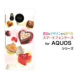 AQUOS sense7 [SH-53C SHG10]ANIX ZXZudocomo au UQ mobileIWi fUCX}z Jo[ P[X n[h TPU \tg P[XSweets time `R[g