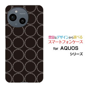 AQUOS sense9 [SH-53E SHG14]�X�}�z �P�[�X �A�N�I�X �Z���X�i�C���n�[�h �\�t�g �P�[�XLeaf Circle(type02)
