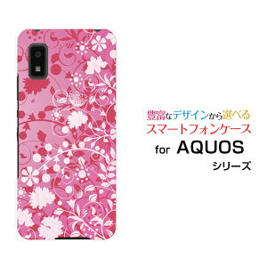 AQUOS wish2 [SH-51C]ANIX EBbVc[docomoIWi fUCX}z Jo[ P[X n[h TPU \tg P[XFlower Garden (sN)