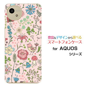 AQUOS wish4 [SH-52E]docomo Y!mobile�X�}�z�P�[�X �J�o�[ �n�[�h �\�t�g �P�[�XPretty Flower type003