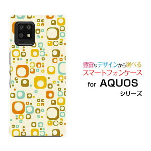 AQUOS zero6 [SHG04 SoftBank]ANIX [VbNXau SoftBankIWi fUCX}z Jo[ P[X n[h TPU \tg P[XSquare Dot