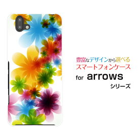 arrows U [801FJ]アローズ ユーSoftBankオリジナル デザインスマホ カバー ケース ハード TPU ソフト ケースPastel Flower type001