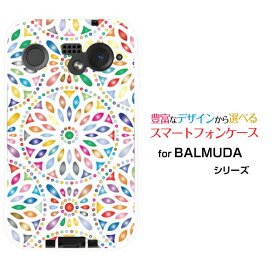 BALMUDA Phoneバルミューダ フォンSoftBankオリジナル デザインスマホ カバー ケース ハード TPU ソフト ケース万華鏡