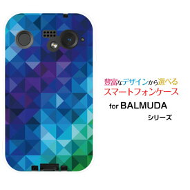 BALMUDA Phoneバルミューダ フォンSoftBankオリジナル デザインスマホ カバー ケース ハード TPU ソフト ケースMosaic Pattern