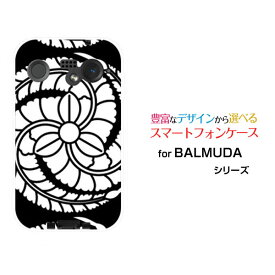 BALMUDA Phoneバルミューダ フォンSoftBankオリジナル デザインスマホ カバー ケース ハード TPU ソフト ケース家紋 黒田官兵衛 Type002