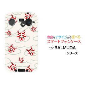 BALMUDA Phoneバルミューダ フォンSoftBankオリジナル デザインスマホ カバー ケース ハード TPU ソフト ケース和柄(其の壱) type003