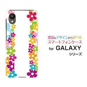 GALAXY A23 5G [SC-56C SCG18]MNV[ G[gDGeBX[docomo au UQ mobileIWi fUCX}z Jo[ P[X n[h TPU \tg P[XFLOWER LINE