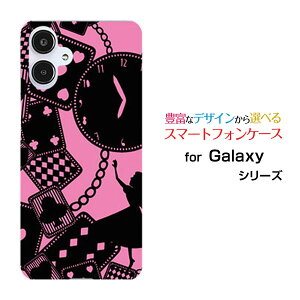 GALAXY A25 5G [SC-53F/SCG33] S25 [SC-51F/SCG31] S25 Ultra [SC-52F/SCG32] S24 FE [SCG30]�M�����N�V�[�n�[�h�P�[�X/TPU�\�t�g�P�[�XALICE iN WONDERLAND�i��×�s���N�j�X�}�z/�P�[�X/�J�o�[/�N���A�y��`�E��`�O�X�֑���