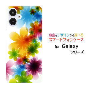 Galaxy A25 5G MNV[ G[gDGeB t@C t@CW[[SC-53F SCG33 SM-A253]docomo au SoftBank UQ mobile Y!mobileIWi fUCX}z Jo[ P[X n[h TPU \tg P[XPastel Flower typ