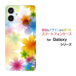 GALAXY A25 5G [SC-53F/SCG33] S25 [SC-51F/SCG31] S25 Ultra [SC-52F/SCG32] S24 FE [SCG30]�M�����N�V�[�n�[�h�P�[�X/TPU�\�t�g�P�[�XPastel Flower type002�X�}�z/�P�[�X/�J�o�[/�N���A�y��`�E��`�O�X�֑��������z