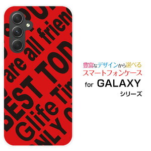 GALAXY A54 5G [SC-53D SCG21]�M�����N�V�[ �G�[�t�B�t�e�B�t�H�[ �t�@�C�u�W�[docomo au UQ mobile�I���W�i�� �f�U�C���X�}�z �J�o�[ �P�[�X �n�[�h TPU �\�t�g �P�[�XRogo (RED)