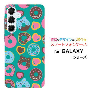 GALAXY A55 5G [SC-53E SCG27]docomo au UQ mobileX}zP[X Jo[ n[h \tg P[XLove Donuts