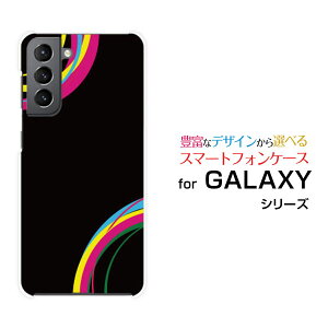 GALAXY S21 5G [SC-51B SCG09]MNV[ GX gDGeB[ t@CuW[docomo auIWi fUCX}z Jo[ P[X n[h TPU \tg P[XColorful Line(black)