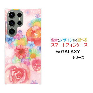 GALAXY S23 Ultra [SC-52D SCG20]�M�����N�V�[ �G�X�g�D�G���e�B�X���[ �E���g��docomo au�I���W�i�� �f�U�C���X�}�z �J�o�[ �P�[�X �n�[�h TPU �\�t�g �P�[�XFlower sound