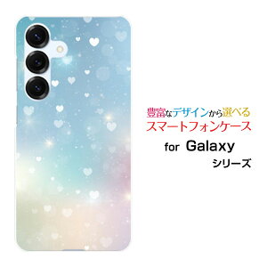 Galaxy S25 [SC-51F SCG31]MNV[ GXgDGeB t@Cdocomo au SoftBankX}z Jo[ P[X n[h TPU \tg P[XHeart Nebula
