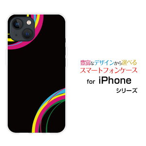 iPhone 15 PlusACtH tBteB[ vXdocomo au SoftBank yVoCIWi fUCX}z Jo[ P[X n[h TPU \tg P[XColorful Line(black)
