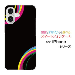 iPhone 16 ACtH VbNXeB[docomo au SoftBank yVoCIWi fUCX}z Jo[ P[X n[h TPU \tg P[XColorful Line(black)