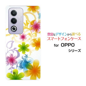 OPPO A3 5G �I�b�| �G�[�X���[ �t�@�C�u�W�[�y�V���o�C�� Y!mobile iijmio�I���W�i�� �f�U�C���X�}�z �J�o�[ �P�[�X �n�[�h TPU �\�t�g �P�[�XPastel Flower type003