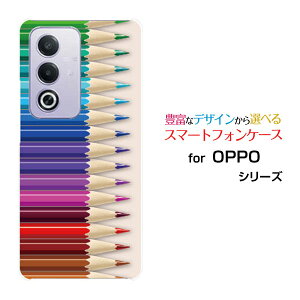 OPPO A3 5G オッポ エースリー ファイブジー楽天モバイル Y!mobile iijmioオリジナル デザインスマホ カバー ケース ハード TPU ソフト ケース色鉛筆