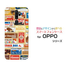 OPPO A5 2020オッポ エーファイブ 2020UQ mobileオリジナル デザインスマホ カバー ケース ハード TPU ソフト ケースチョコレート