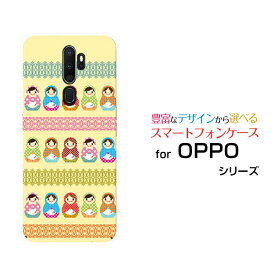 OPPO A5 2020オッポ エーファイブ 2020UQ mobileオリジナル デザインスマホ カバー ケース ハード TPU ソフト ケースマトリョーシカ＆レース