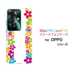 OPPO Reno11 A Ib| mCu G[yVoC Y!mobileIWi fUCX}z Jo[ P[X n[h TPU \tg P[XFLOWER LINE