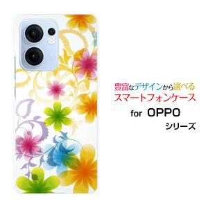 OPPO Reno13 A �I�b�| ���m�T�[�e�B�[���G�[[]�y�V���o�C�� UQ mobile Y!mobile iijmio�I���W�i�� �f�U�C���X�}�z �J�o�[ �P�[�X �n�[�h TPU �\�t�g �P�[�XPastel Flower type003