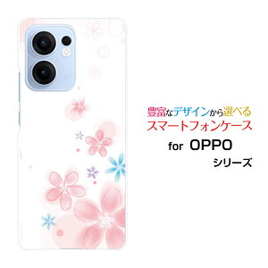 OPPO Reno13 A �I�b�| ���m�T�[�e�B�[���G�[[]�y�V���o�C�� UQ mobile Y!mobile iijmio�I���W�i�� �f�U�C���X�}�z �J�o�[ �P�[�X �n�[�h TPU �\�t�g �P�[�XPastel Flower type004