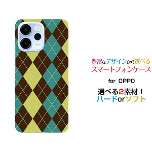 OPPO Reno15 A �I�b�| ���m �t�B�t�e�B�[�� �G�[[OPG08 ZSYNN9 CPH2801]�y�V���o�C�� UQ mobile Y!mobile iijmio mineo�I���W�i�� �f�U�C���X�}�z �J�o�[ �P�[�X �n�[�h TPU �\�t�g �P�[�XArgyle(�A�[�K�C��) type001