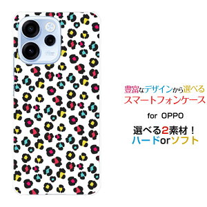 OPPO Reno15 A [OPG08 ZSYNN9 CPH2801]�y�V���o�C�� UQ mobile Y!mobile iijmio mineo�X�}�z�P�[�X �J�o�[ �n�[�h �\�t�g �P�[�XLeopard type001