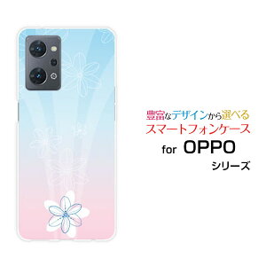 OPPO Reno7 A [OPG04]�I�b�| ���m�Z�u�� �G�[au �y�V���o�C�� UQ mobile Y!mobile�I���W�i�� �f�U�C���X�}�z �J�o�[ �P�[�X �n�[�h TPU �\�t�g �P�[�XPastel Flower type005