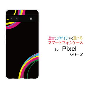 Google Pixel 6aO[O sNZ VbNXG[au SoftBankIWi fUCX}z Jo[ P[X n[h TPU \tg P[XColorful Line(black)