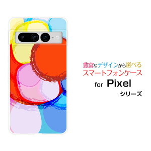 Google Pixel 7 ProO[O sNZ Zu vau SoftBankIWi fUCX}z Jo[ P[X n[h TPU \tg P[XDrowing Circle
