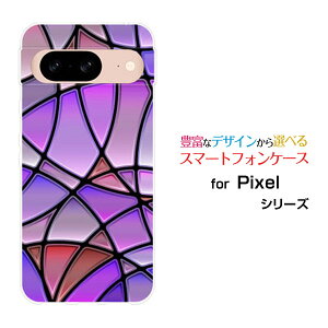 Google Pixel 8a docomo au SoftBankX}zP[X Jo[ n[h \tg P[XStained Glass type003