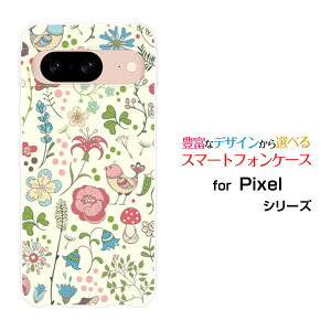 Google Pixel 8a docomo au SoftBankX}zP[X Jo[ n[h \tg P[XPretty Flower type001
