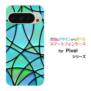 Google Pixel 9 Pro docomo au SoftBankX}zP[X Jo[ n[h \tg P[XStained Glass type001
