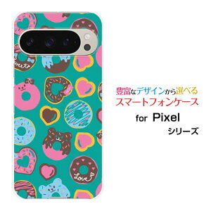 Google Pixel 9 Pro XL docomo au SoftBankX}zP[X Jo[ n[h \tg P[XLove Donuts