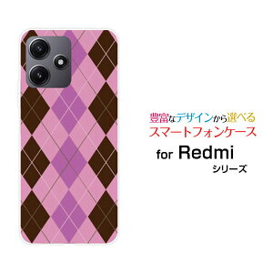 Redmi 12 5G [XIG03]���b�h�~�[ �g�D�G���u �t�@�C�u�W�[au UQ mobile�I���W�i�� �f�U�C���X�}�z �J�o�[ �P�[�X �n�[�h TPU �\�t�g �P�[�XArgyle(�A�[�K�C��) type006