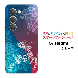 Redmi 15 5G [A501XM]���b�h�~�[ �t�B�t�e�B�[�� �t�@�C�u�W�[SoftBank�X�}�z �J�o�[ �P�[�X �n�[�h TPU �\�t�g �P�[�XFluffy snow