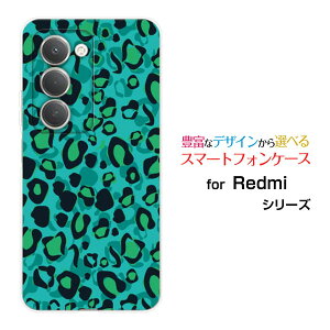 Redmi 15 5G [A501XM]SoftBank�X�}�z�P�[�X �J�o�[ �n�[�h �\�t�g �P�[�XLeopard type002