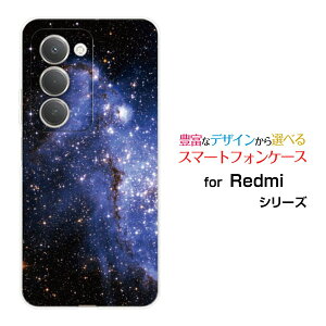 Redmi 15 5G [A501XM]�X�}�z �P�[�X ���b�h�~�[ �t�B�t�e�B�[�� �t�@�C�u�W�[�n�[�h �\�t�g �P�[�XBlue nebula