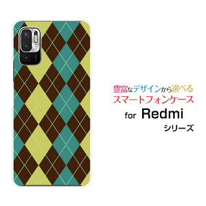 Redmi Note 10Tbh~[ m[g eeB[SoftBankIWi fUCX}z Jo[ P[X n[h TPU \tg P[XArgyle(A[KC) type001