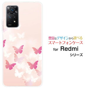 Redmi Note 11 Pro 5Gbh~[ m[g Cu v t@CuW[yVoCIWi fUCX}z Jo[ P[X n[h TPU \tg P[XButterfly(type002)